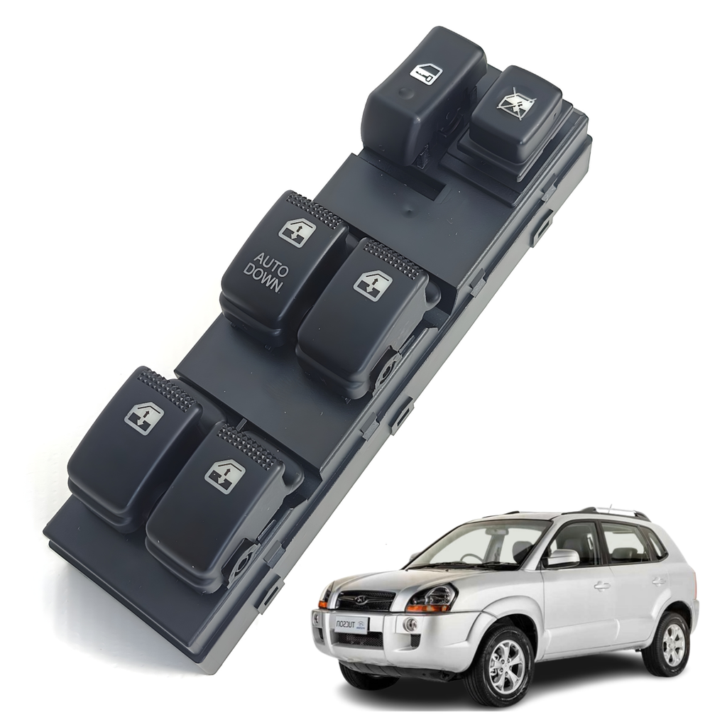 Botão Vidro Elétrico Hyundai Tucson 2005 a 2016 - AUTO DOWN