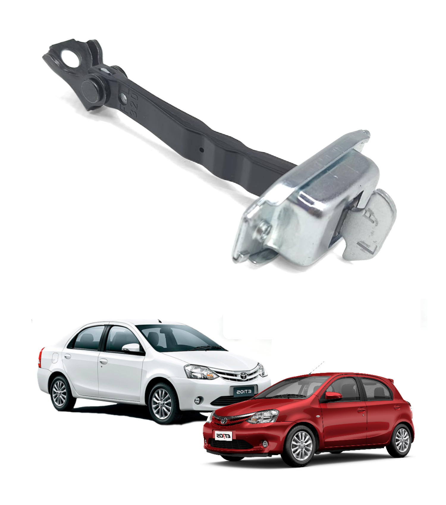 Limitador de Porta Toyota Etios 2013 a 2021